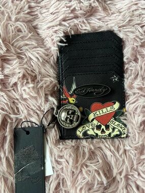 Ed Hardy ID CARD HOLDER NWT